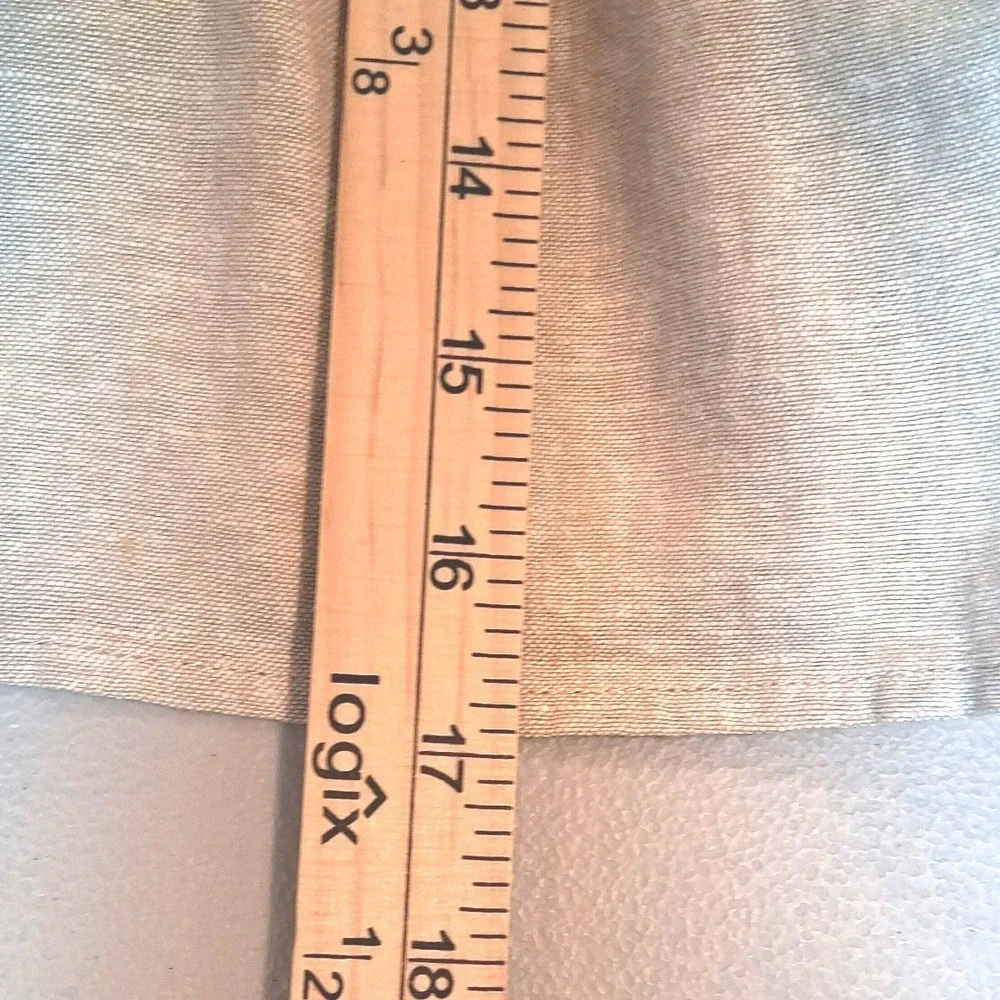 Old Navy Linen Blend Wrap Skort XXL Beige Side Tie‎ Coastal Quiet Luxury Summer